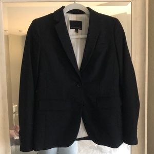 Banana Republic Black Blazer with White Lining